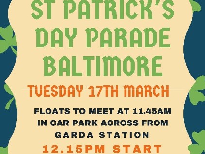 St Patrick's Weekend from the 13th to the 18th of March